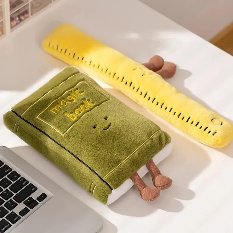 Βιβλίο Kawaii Stationery Commodity βελούδινο παιχνίδι γεμιστό Humanoid χάρακας Γόμα μολυβιών Γόμα Δώρο Δώρο