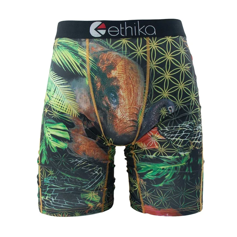 Men Underwear Boxers 1Pcs Breathable Mesh Crotch Man Swimming Underpants Plus Size L-3XL Mens Panties Men's Boxers Briefs 3256809683046815