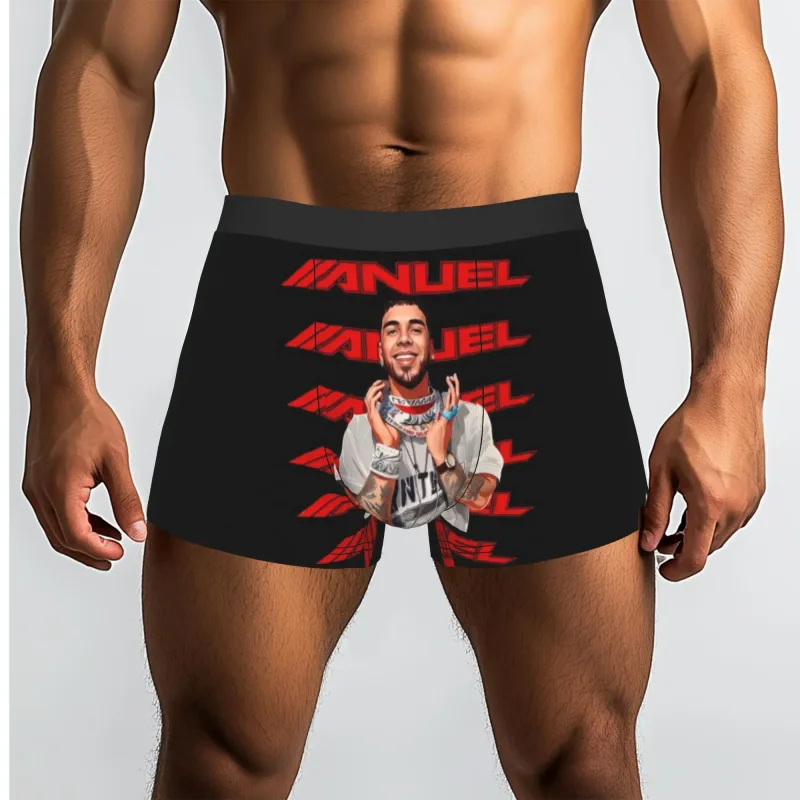 Male Funny A-Anuel AA Underwear Boxer Briefs Stretch Shorts Panties Underpants — image 18