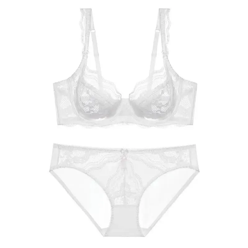 New Arrival Γυναικεία εξαιρετικά λεπτή βικτοριανή δαντέλα Push-up Σετ Soft Underwire Gather Lift Unpadded Comfort αναπνεύσιμα εσώρουχα