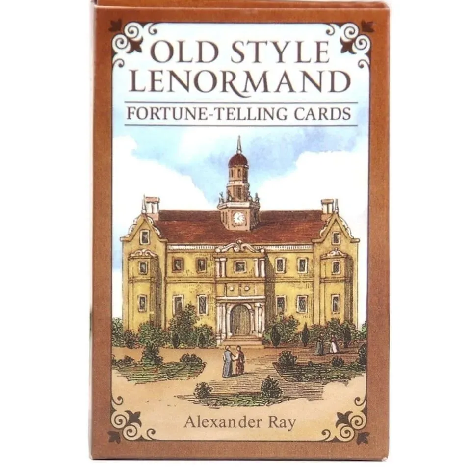 Old Style Lenormand Fortune-Telling Cards Αγγλική Έκδοση A 38 Oracle Deck Divination Fate Επιτραπέζια παιχνίδια Τράπουλες — image 6