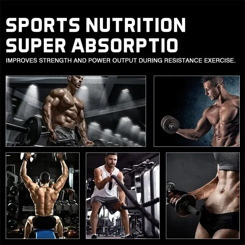Creatine Monohydrate - Build Lean Muscle Improve Endurance and Overall Muscle Health Enhance Athletic Performance Non-GMOSupp — image 7