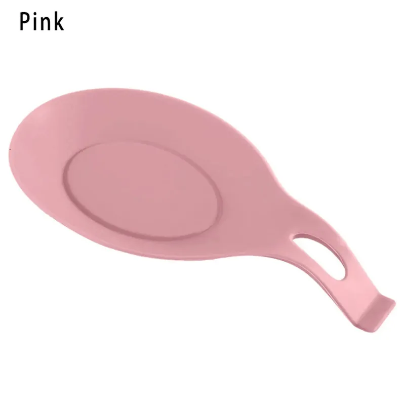 1 PC עמיד בחום מדף כפית סיליקון מחזיק סיר מגש מחזיק סיר כיריים ארגונית כלי מרית מחזיק כף כרית כלי מטבח — image 15