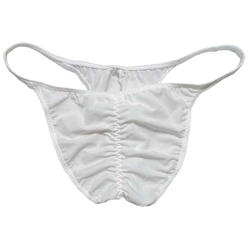 Men's Soft Micro Brief Underwear Mini Panties Comfortable Brief Breathable Lightweight Men Low Rise Mini Triangle Cut Underwear