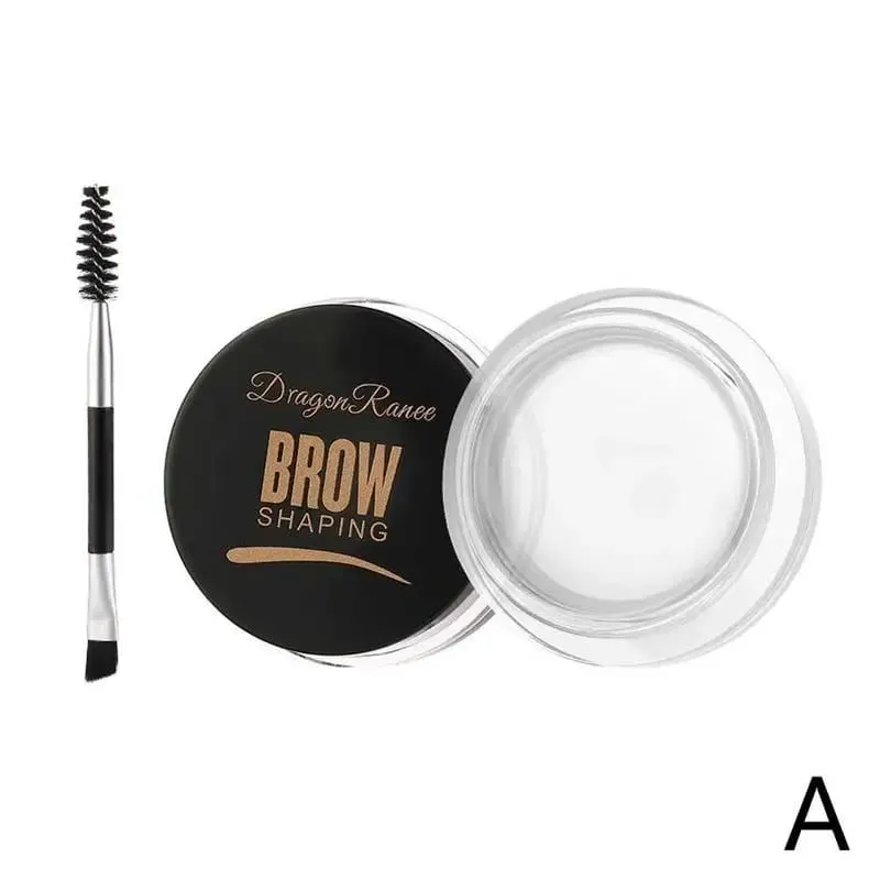 דבק עיצוב גבות Pomade סבון עיצוב גבות גבות ג'ל מתקן שעווה עם מברשת לנשים קוסמטיקה לגבות איפור ג'ל גבות — image 10