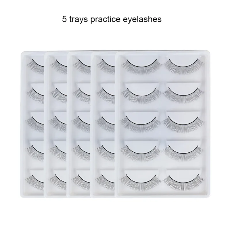 Χονδρική τιμή Εξάσκηση Lashing Eyelashes Mannequin Head Σετ εκπαίδευσης για αρχάριους Καλλυντικά Eye Lash Extension Supplies Mannequin