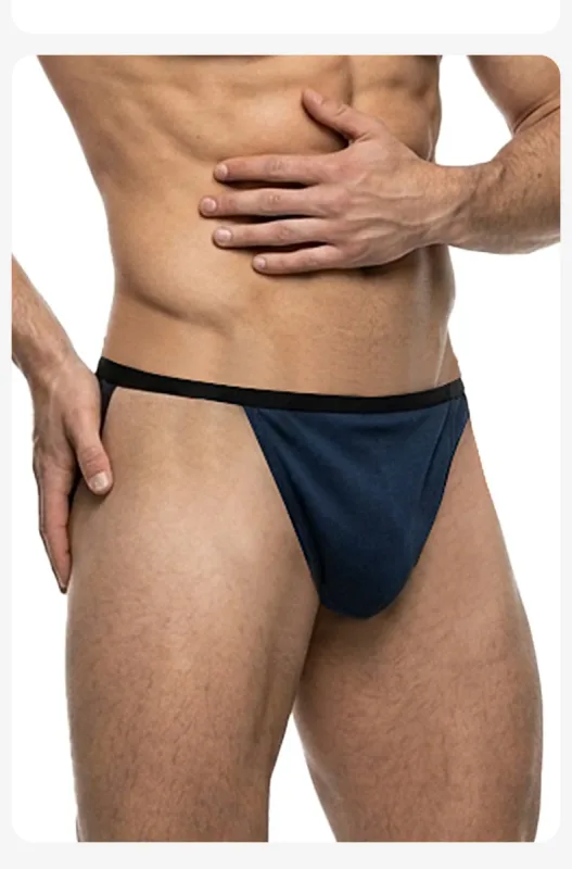 3PCS Men's Japanese Style Fundoshi Cotton Underwear, Breathable Comfort Sports Thong for Men, No Pouch, Sexy Loincloth Private — image 12