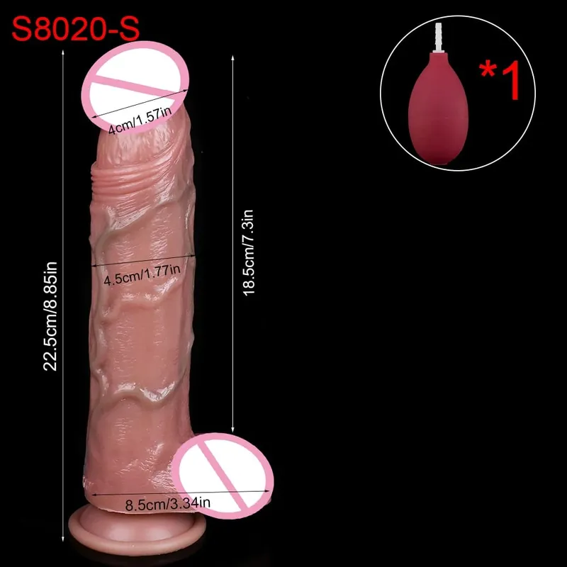 5 Styles Ultra Squirting Dildo Anal Plug Sex Toys For Men Women Gay Masturbator Ejaculating Adult Toys — image 24
