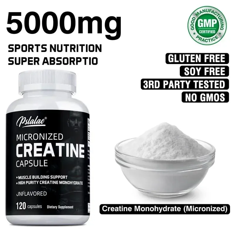 Creatine Monohydrate - Build Lean Muscle Improve Endurance and Overall Muscle Health Enhance Athletic Performance Non-GMOSupp — image 5