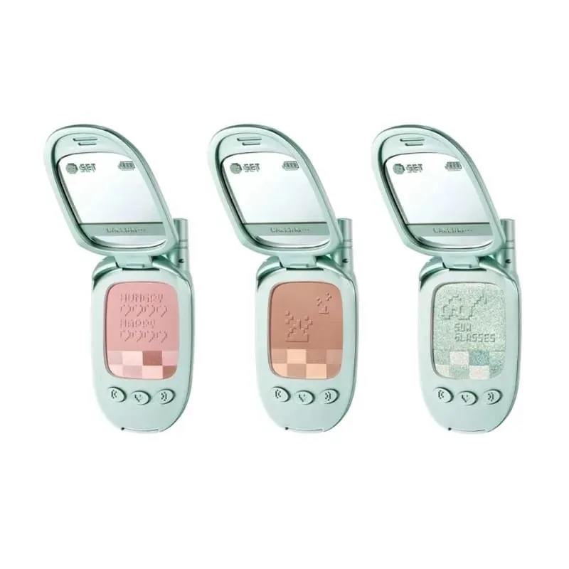 Σετ δώρου Little Ondine Makeup Cream Balm Lip Glaze Μολύβι φρυδιών & Setting Powder Beauty Collection — image 7