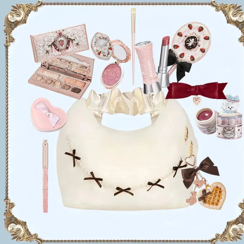 Flower Knows Makeup Set Midsummer Fairytales Flowerknows Foundation Little Angel Highlight Strawberry Rococo Lip Glaze 11pcs Kit — image 7