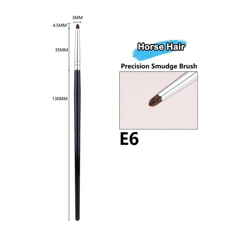 Small Smoky Liner Πινέλα Μακιγιάζ Eyeliner Smudge Brush Precision Smudge Makeup Brush Horse Hair Eyeshadow Smudge Brush — image 17