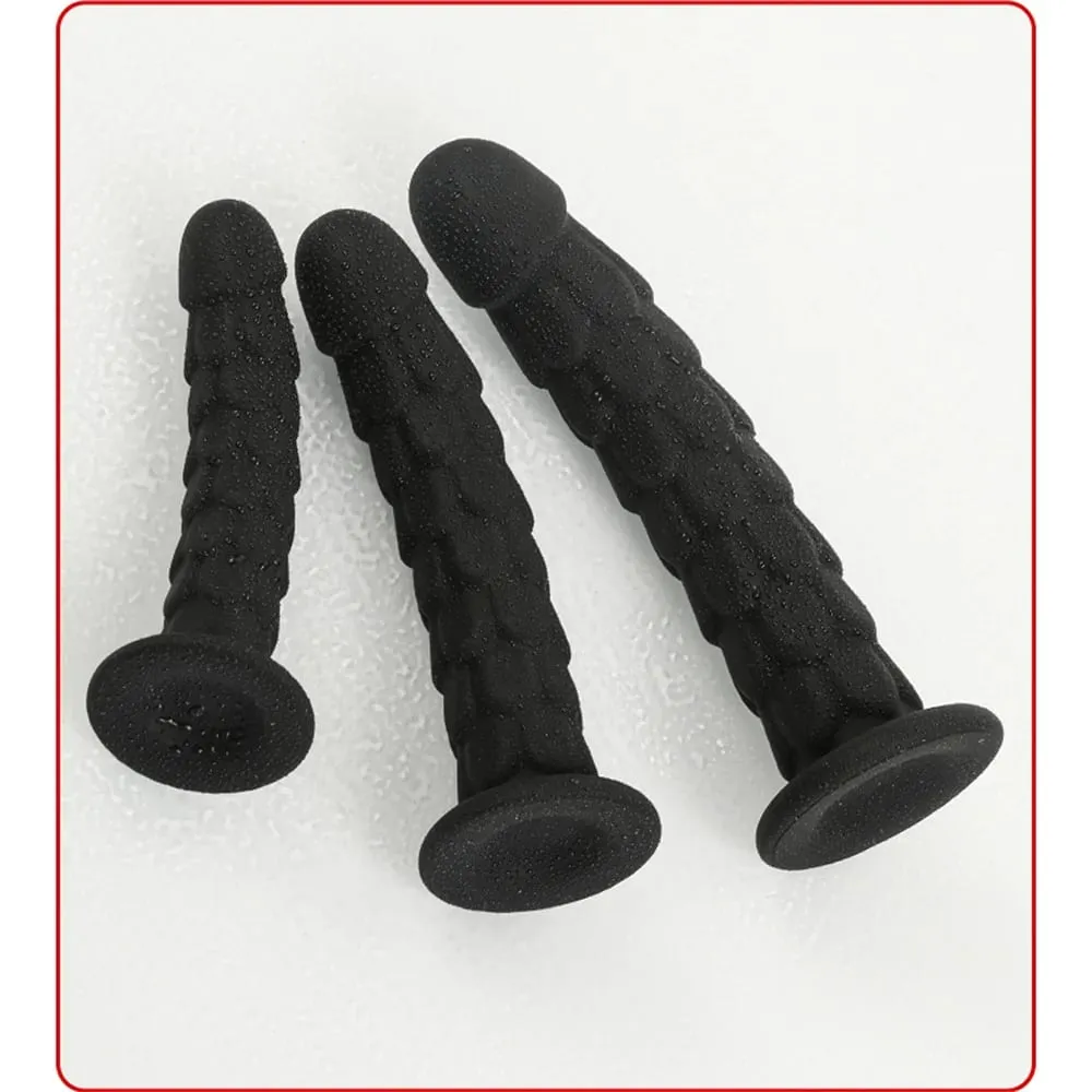 Σιλικόνη πέους πρωκτικό Dildo με βεντούζα Dragon Scale Butt Ass Anus Butt Plug Πρωκτικό βύσμα πισινό βύσμα πισινό Προστάτη σεξουαλικά παιχνίδια για γυναίκες — image 2