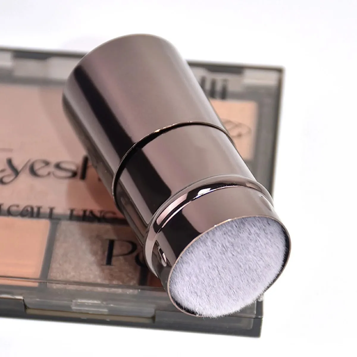 1 τμχ Πτυσσόμενο πινέλο ρουζ Kabuki Foundation Brush Soft Fluffy Powder Contour Brushes Makeup Φορητά εργαλεία μακιγιάζ — image 2