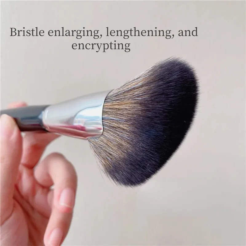 Black Sculpting Brush Professional Makeup Brushes Large Cosmetic Face Cont Bronzer Oblique Powder Blush Brush Face Make Up Tools — image 4