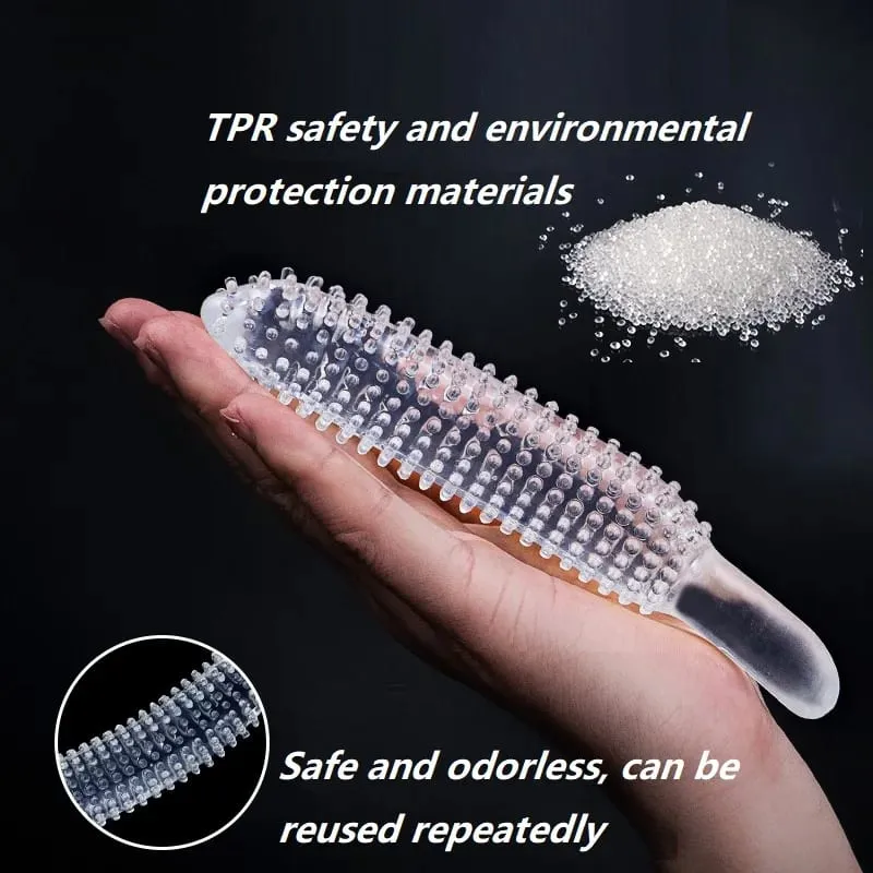 Fairy Stick-maza de gránulos grandes, tapón Anal para pene suave y transparente, tapón Anal, Juguetes sexuales para hombre, mujer, parejas, estimulación Vaginal y Anal — image 3