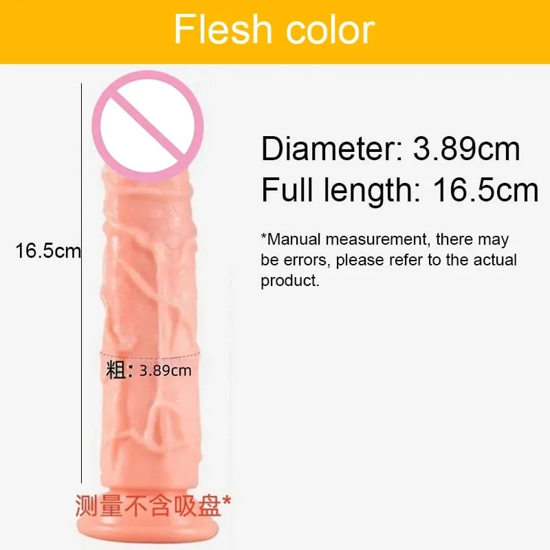 Βεντούζα πολλαπλών στυλ Dildo χρώματος σάρκας Dildo Big Dick Θηλυκό Αυνανιστής Κλειτορικός διεγέρτης Λεσβιακά σεξουαλικά παιχνίδια για γυναίκες