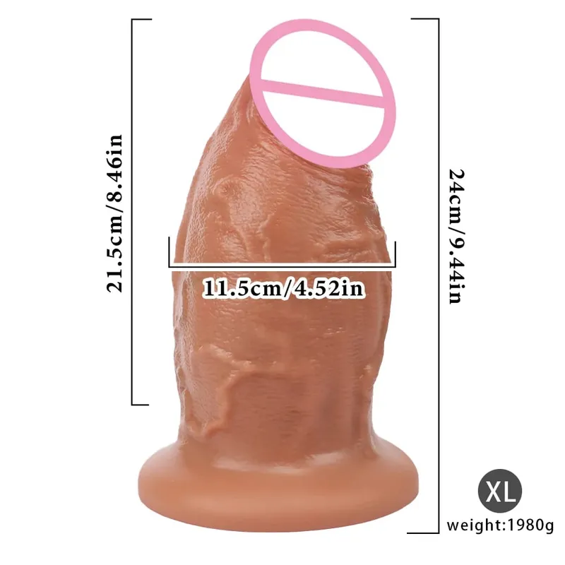 עור סופר גדול דילדו פין לעיסוי ערמונית רצועה סיליקון תקע אנאלי מציאותי אוננות סקסי למבוגרים דילדו ענק צעצועי מין