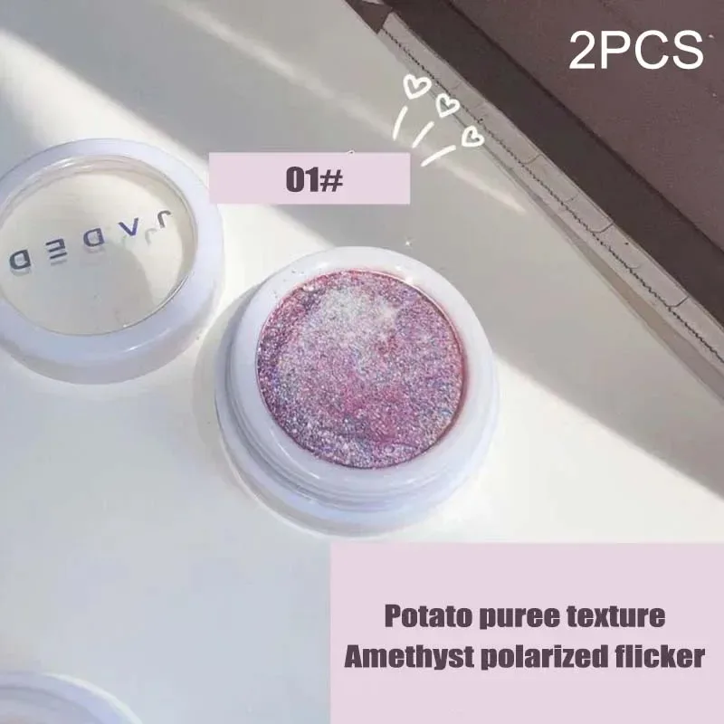 Μονόχρωμη σκιά ματιών Glitter Gold Shining Brighten Eyes Μακιγιάζ Μακιγιάζ μακράς διαρκείας Μακιγιάζ ματιών Brightening Pearlescent Shimmer Eye Shadow — image 11