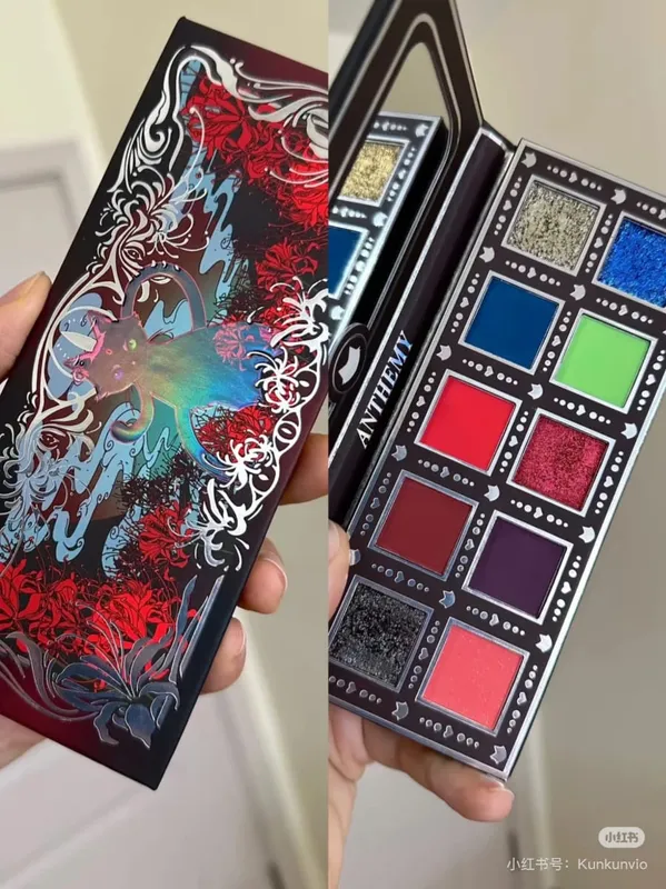 Anthemy 10 Color Eyeshadow Palette Matte Shimmer Chameleon Αδιάβροχο μακράς διαρκείας Pearly Shiny Metal Eye Shadow Palette Make-up — image 6