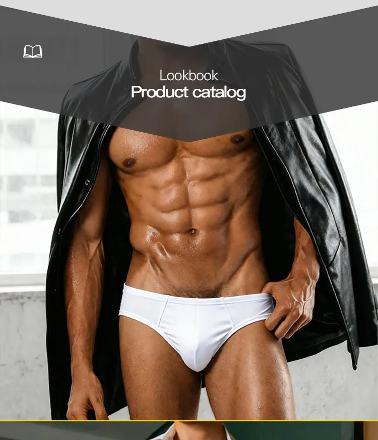 1/3Pcs Satin Nylon Men's Briefs Skin-friendly Breathable Mens Underwear Panties Large Crotch Pouch Man Bikini Underpants Briefs — image 12