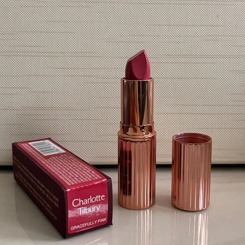 Fashion Charlotte Lip Cheek Dual-use Blusher Cream Two Color Highlight Powder Blusher Waterproof Oil Control Tilbury Cosmetics