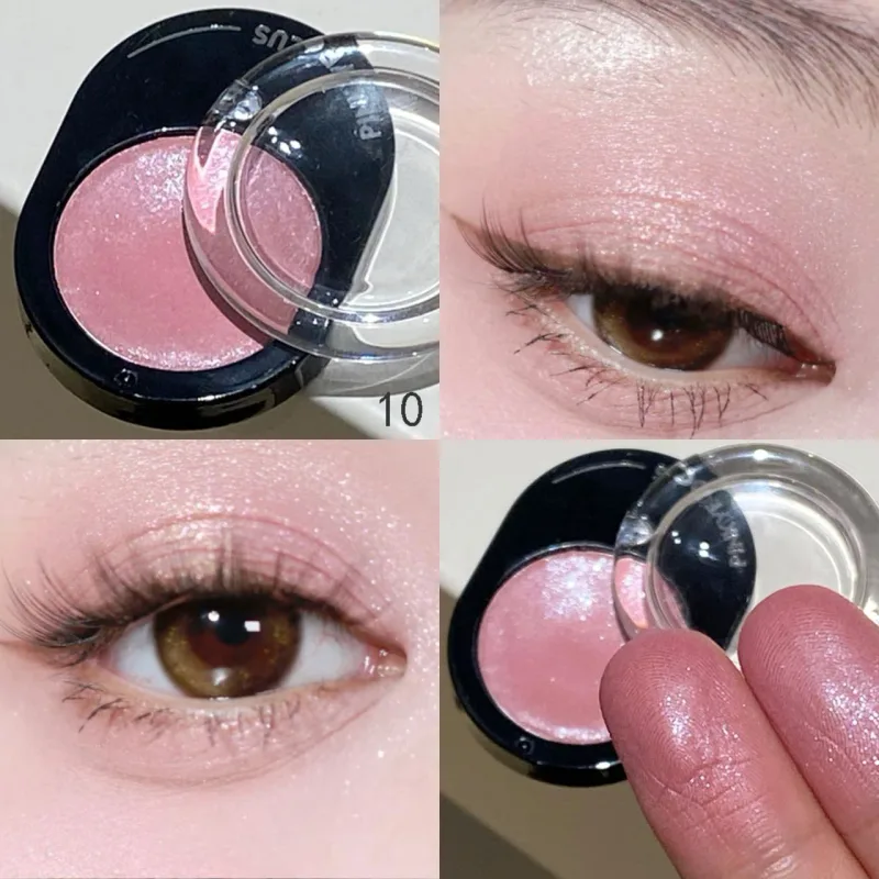 Καλλυντικά 12 χρωμάτων Diamond Shining Eyeshadow Cosmetics Μεγάλης διάρκειας Μεταξένια Εύκολη Χρωματισμός Παλέτα μακιγιάζ με σκιές ματιών φωτεινή μαργαριτάρι — image 16
