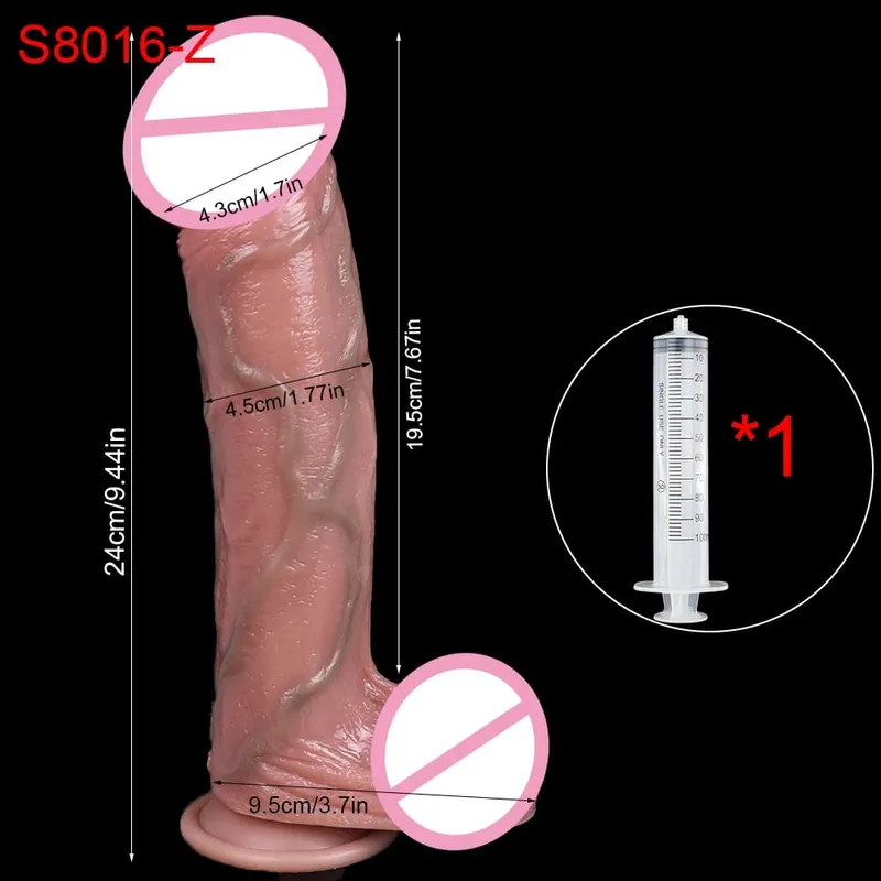 5 Styles Ultra Squirting Dildo Anal Plug Sex Toys For Men Women Gay Masturbator Ejaculating Adult Toys — image 14