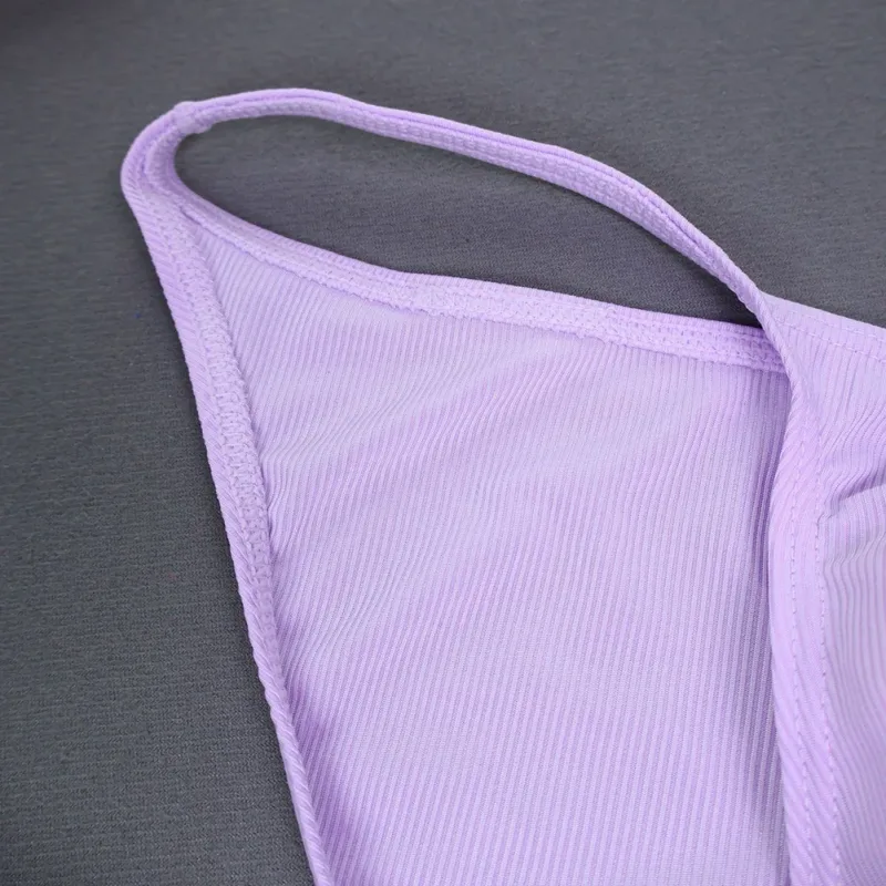 Men Fashion Ribbing Sexy High Fork Underwear Briefs U Convex Pouch Low Rise Man Comfortable Underpants Quick-drying — image 29
