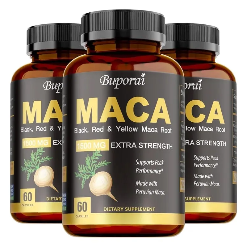 Maca Capsules - Reduce Fatigue Hormone Balance Regulate Mood Improve Athletic Performance Increases Energy and Endurance — image 10
