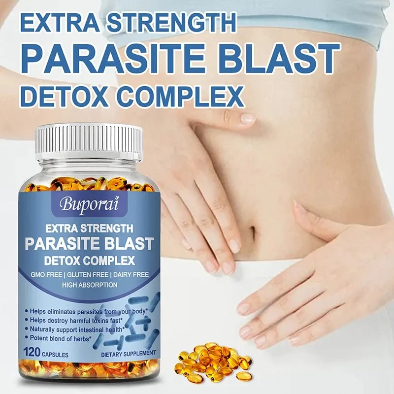 Parasite Blast Detox Complex – Távolítsa el a parazitákat, tisztítja a beleket és javítja az emésztést — image 3