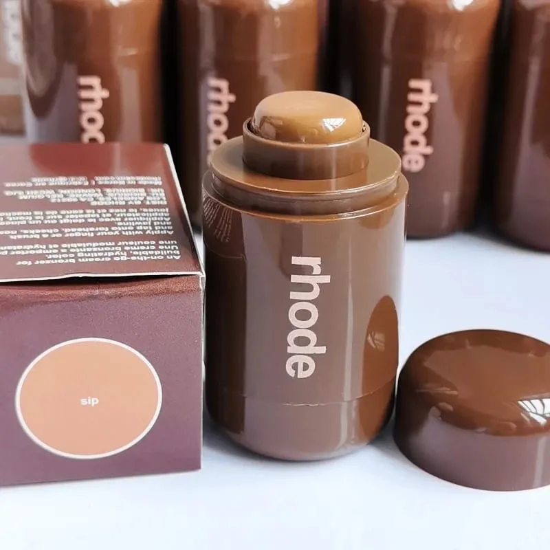 Καλοκαιρινό όριο Σιπ Μπρονζέ Pocket Contour Stick Blush Stick Εύκολη εφαρμογή Ομαλή εξάπλωση Μακιγιάζ μακράς διαρκείας Φορέστε LipBoost — image 9