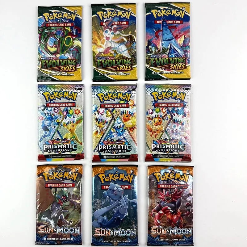 10/20Pcs Pokemon Cards Sun & Moon Evolutions Prismatic Pokemon Booster Συλλεκτικό Tradeiner Παιχνίδι με κάρτες Δώρα για παιδιά