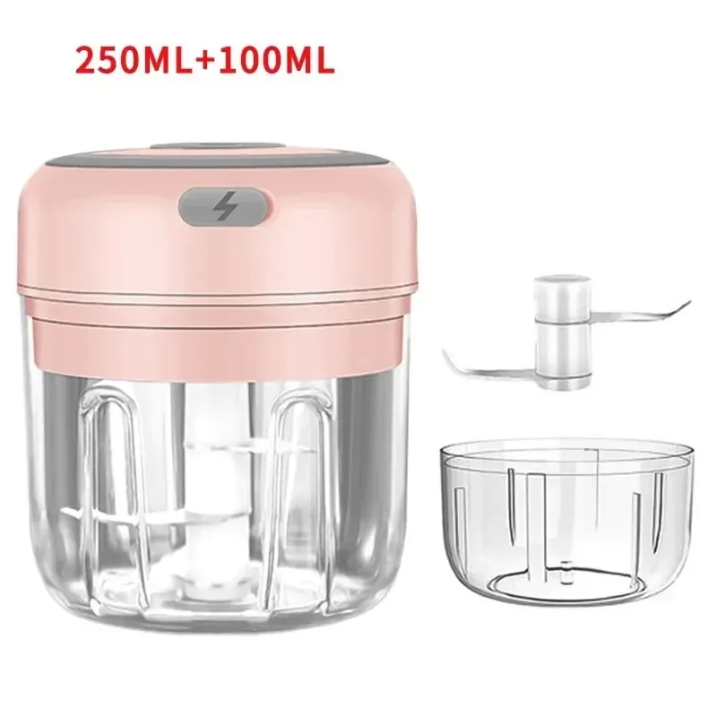 250/100ML Κιμάς σκόρδου USB Φόρτιση Ισχυρός μίνι ηλεκτρικός κόφτης σκόρδου Φορητός θραυστήρας σκόρδου Κουζίνας Κουζίνας Τροφίμων Unisex — image 13