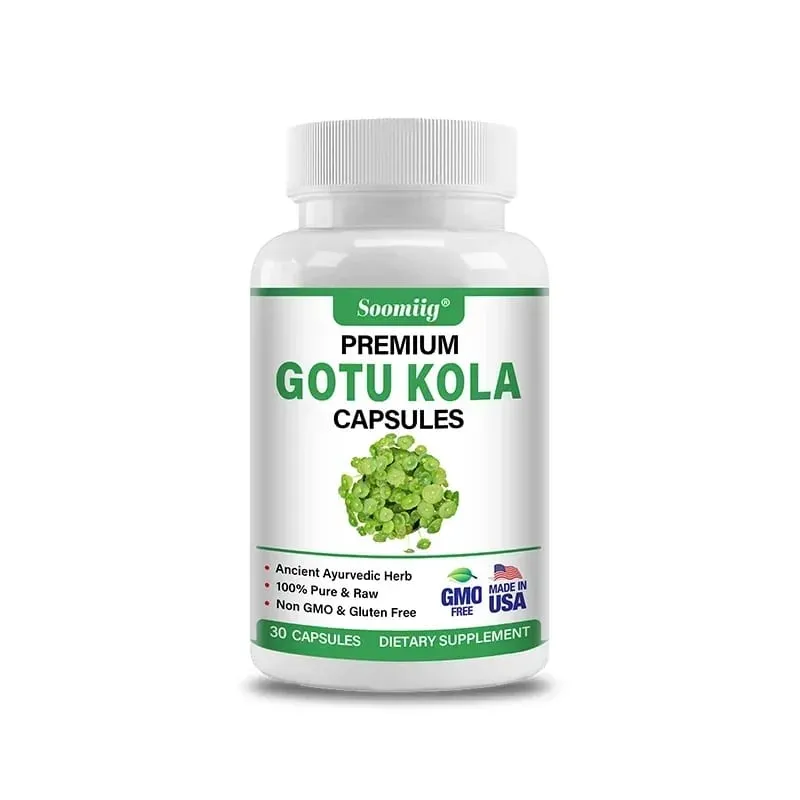 Premium Centella Asiatica Capsules - Brain Supplement - Brain & Nervous System Calm Mental Clarity Improve Skin — image 9