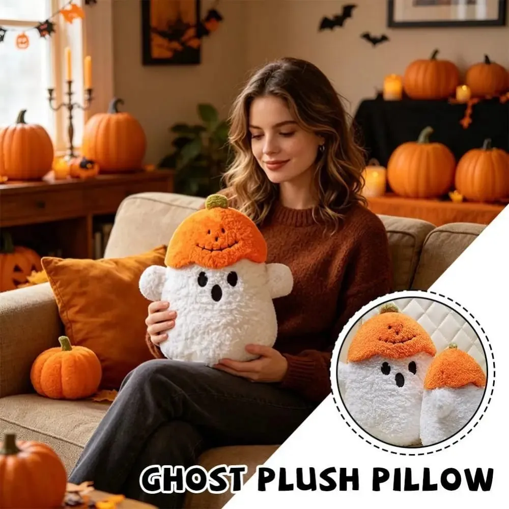 Διακοσμητικό μαξιλάρι Ghost Huggable Ghost Hug Pillow Ύφασμα PP Βαμβακερό γέμιση μαξιλάρι κολοκύθας Halloween μαξιλάρι για γραφείο — image 4