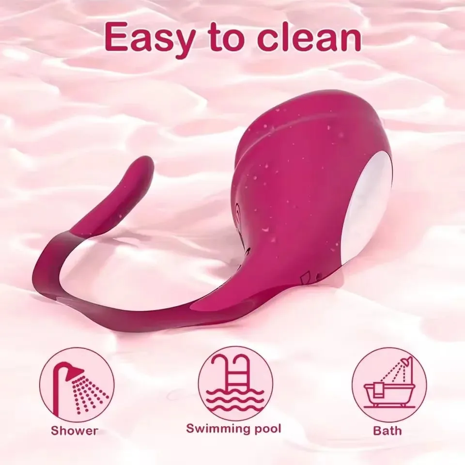 Wearable Women Egg Vibrator Wireless App Control G Spot Vaginal Stimulator Πρωκτικό δονούμενο μασάζ Παιχνίδι σεξ για ζευγάρια