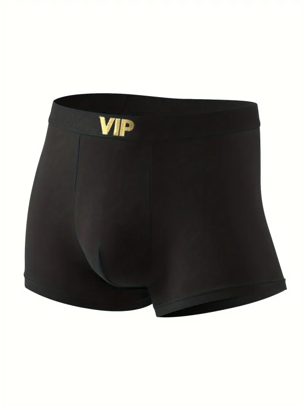 3/10 Piece Set of Men's Underwear Black Color Classic Fashion Men Underpant High Stretch Boxer Shorts Plus Size Teenage Panties — image 2
