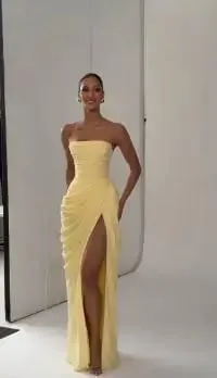 Sexy Solid Pleated Halter Women's Dress Fashion Sleeveless Backless Waist-cinching Split Maxi Dresses 2026 Summer Party Gowns — image 11