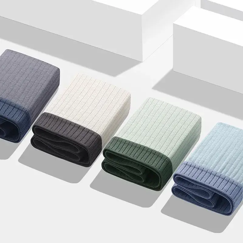 1/4 PCS ชายชุดชั้นในชายผ้าฝ้ายสี่มุมกางเกงขาสั้นผ้าฝ้าย Antibiotic Crotch เด็กวัยรุ่นมุมแบนชุดชั้นใน — image 8