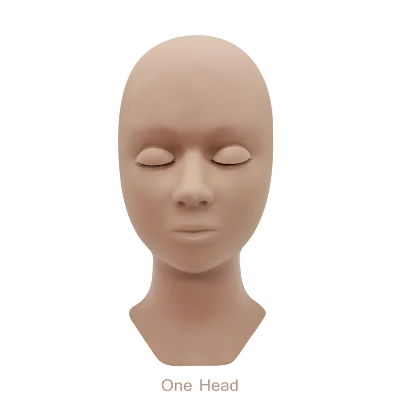 Χονδρική τιμή Εξάσκηση Lashing Eyelashes Mannequin Head Σετ εκπαίδευσης για αρχάριους Καλλυντικά Eye Lash Extension Supplies Mannequin