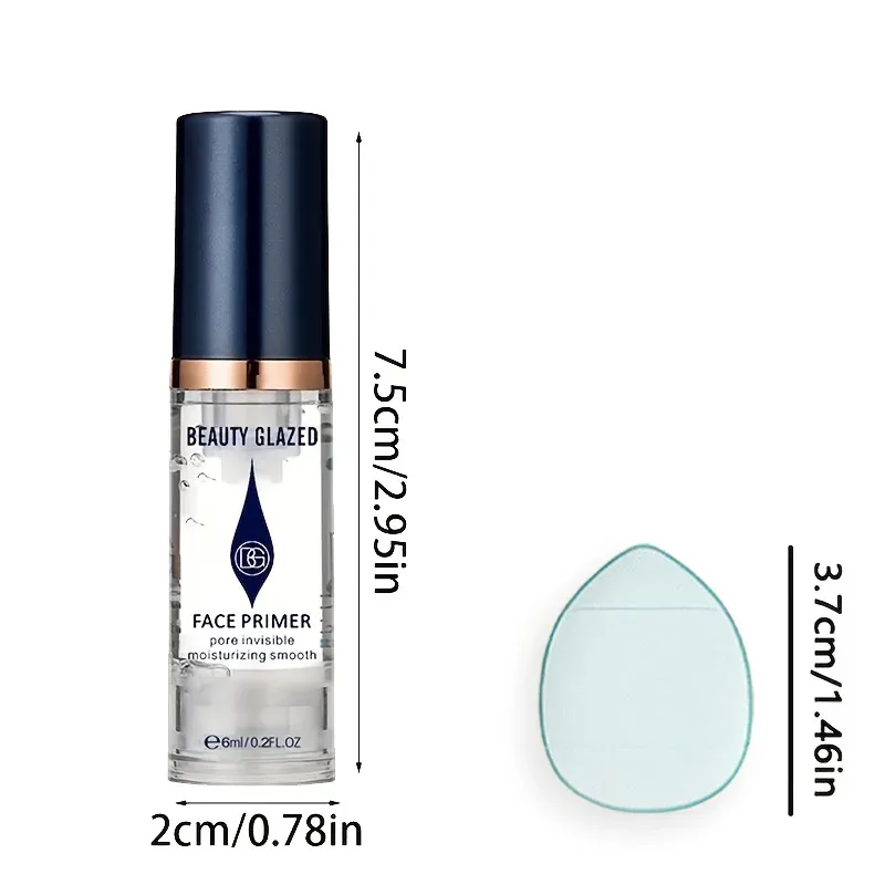 2db/szett: 1db smink alapozó+1db puffos hidratáló és hidratáló jól tapad a bőrhöz Hosszan tartó olaj Control Travel Size — image 3