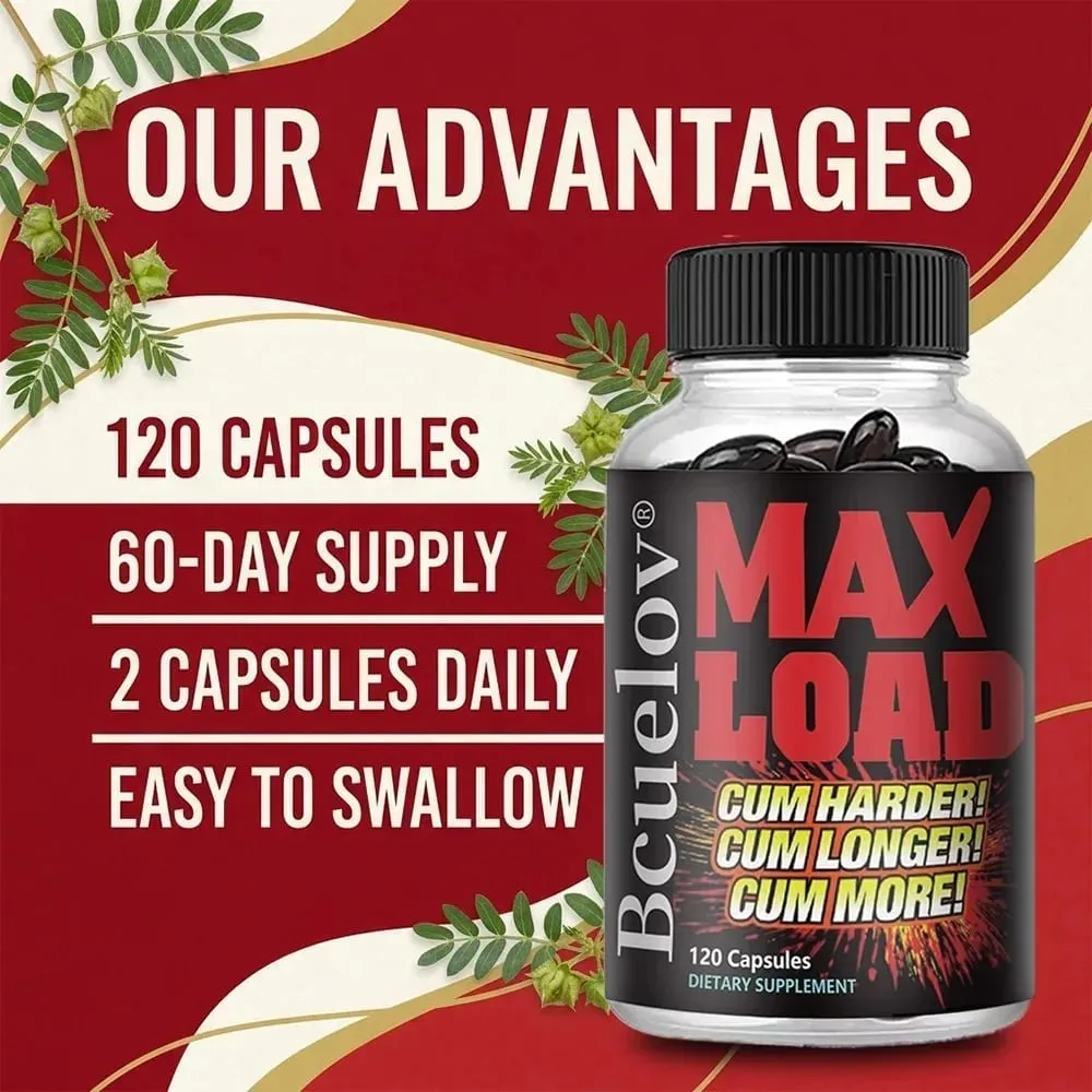 Men's Energy Supplement - Strength and Endurance Support During Exercise | Muscle Mass Non-GMO