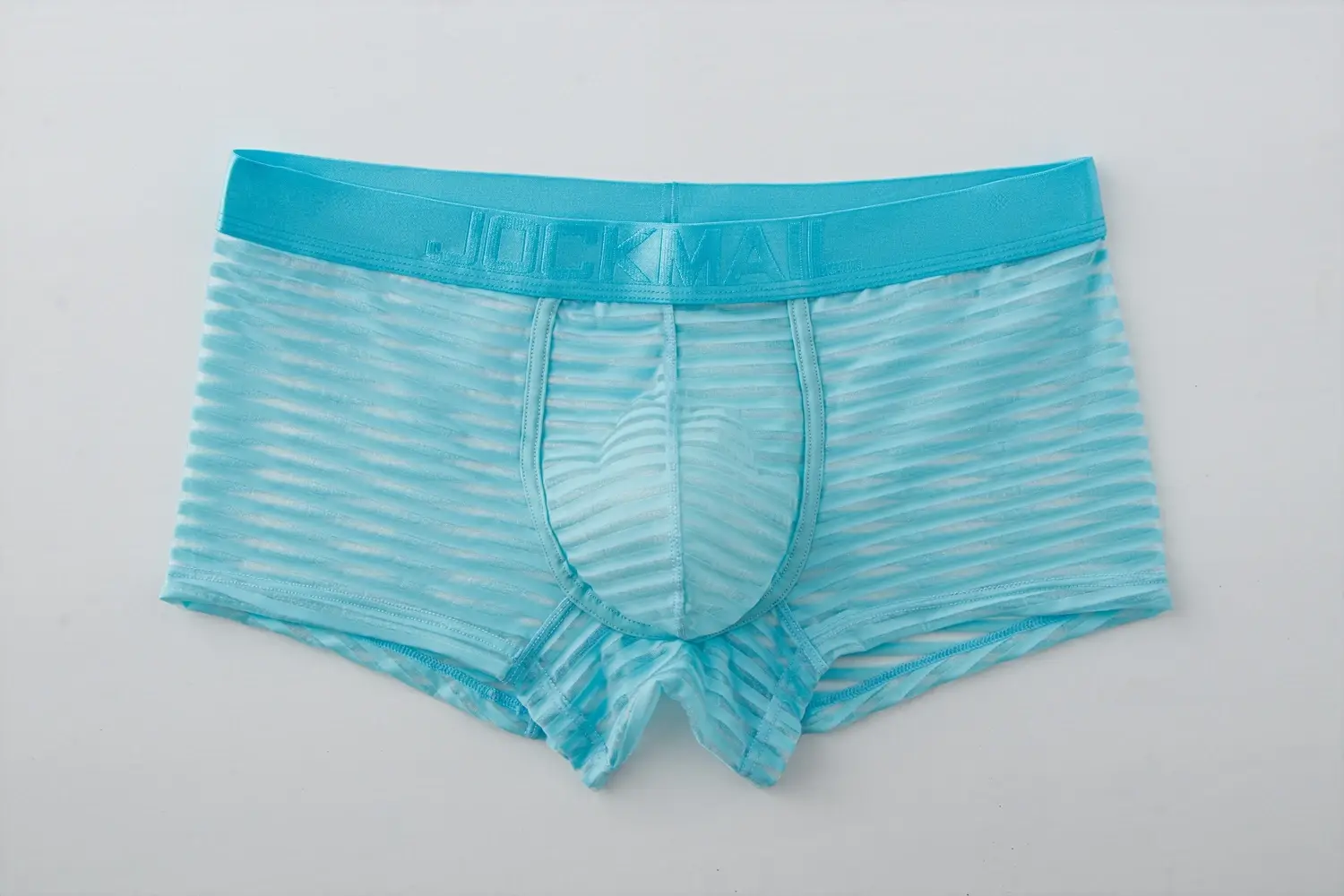 Sexy Men Underwear Boxer Shorts Transparent Mesh Underpants Trunks Men Panties Low Waist Nylon Breathable Quick Drying — image 21