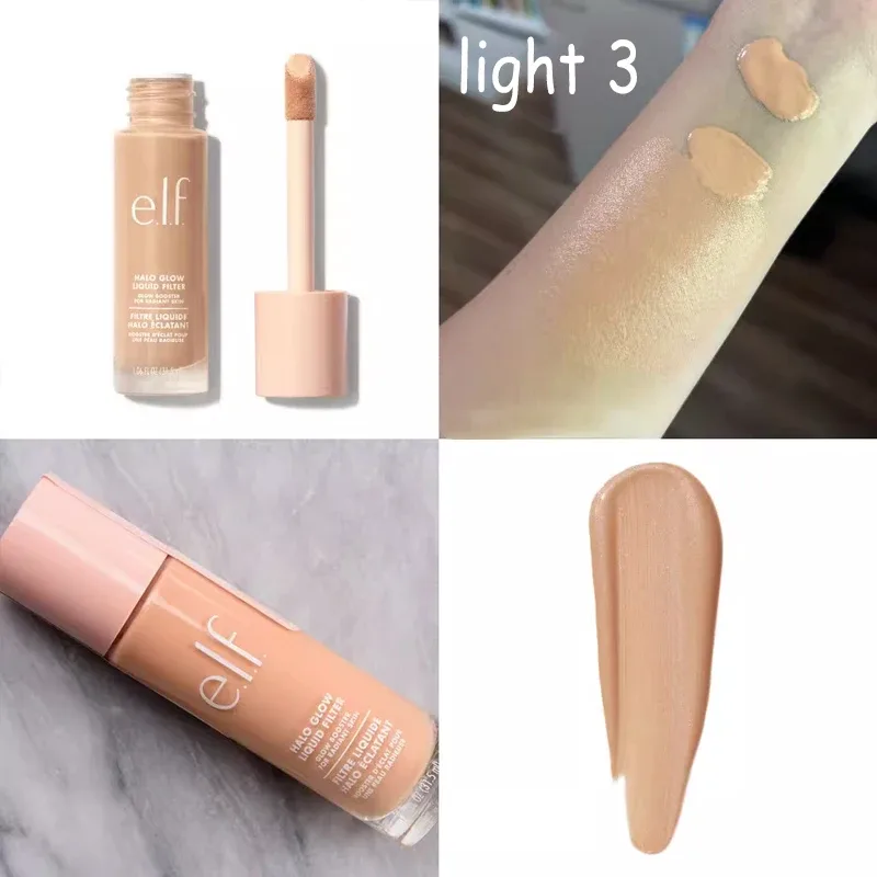 Elf Halo Glow Series Liquid Blusher Liquid Highlighter Contour for τρισδιάστατο Spray ρύθμισης τροποποίησης περιγράμματος σκιών — image 35