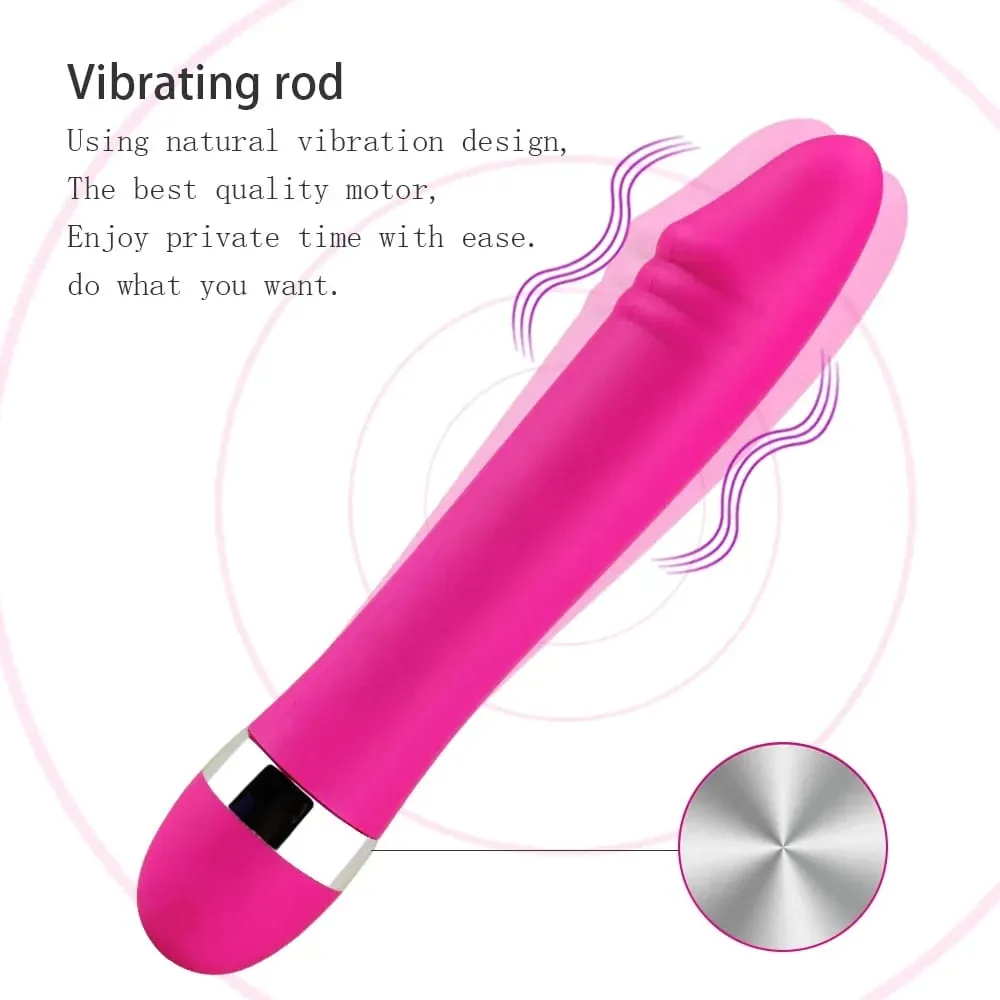 Realistic Dildo Mini Vibrator Magic Massager Wand Vaginal Clitoris Stimulator G Spot Silicone Adult Sex Toys for Woman Couples — image 2