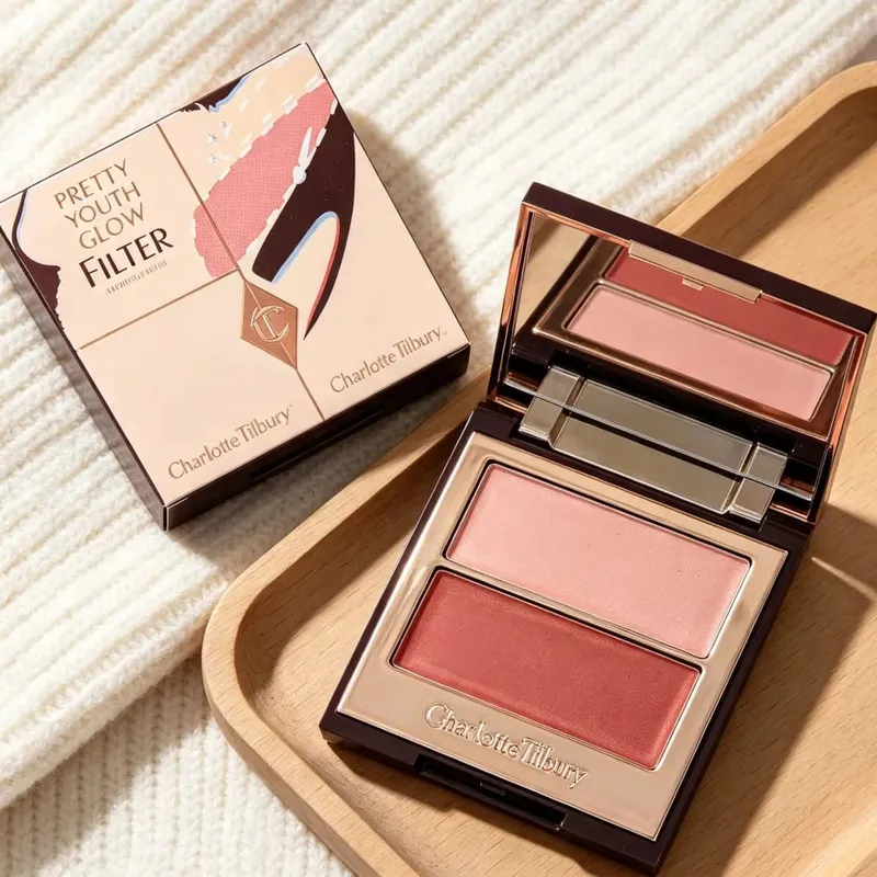 Charlotte Tilbury CT Blush Set Blush Liquid Blush Cushion Pen Δίχρωμο Highlights 4-Colors Blush Platte Makeup Cosmetic Beauty — image 26