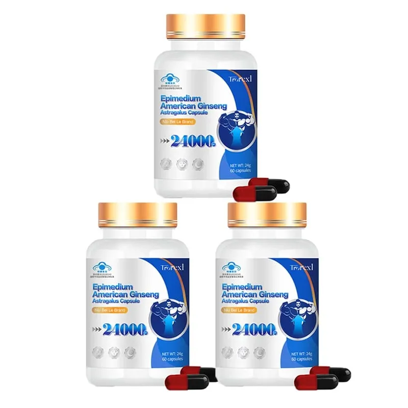 Ενίσχυση ενέργειας με εκχύλισμα Epimedium & Ginseng - Προωθεί τη δύναμη και την αυτοπεποίθηση - Ανδρικό καθημερινό συμπλήρωμα φυτικής ενίσχυσης