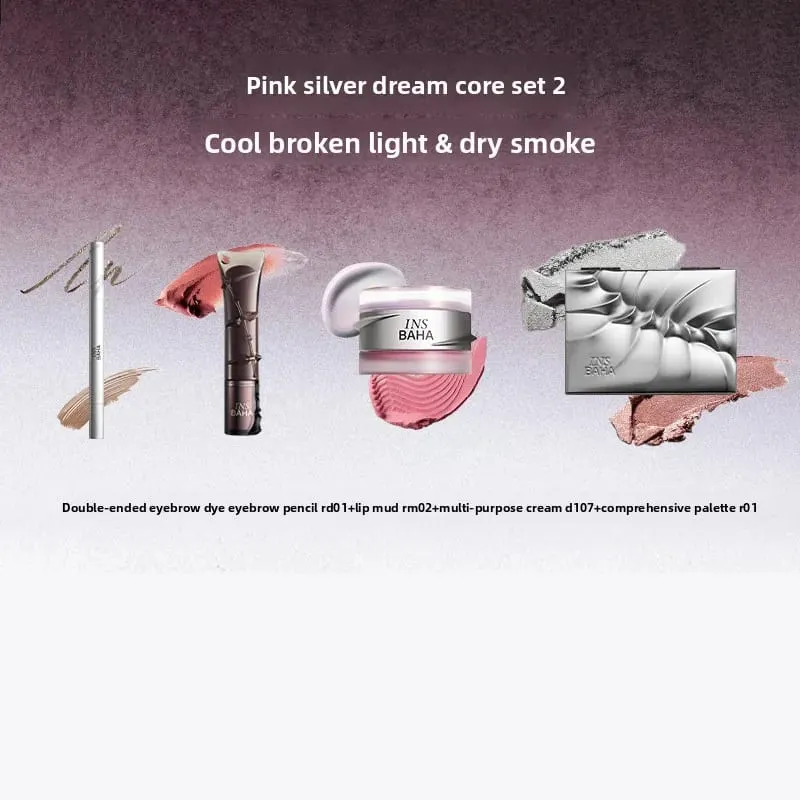Σετ μακιγιάζ για ολόκληρο πρόσωπο Lip Gloss Lip Mud All-in-One Παλέτα Διπλής Χρήσης Ρουζ & Pendant Beauty Collection 4 τμχ Κιτ μακιγιάζ — image 8