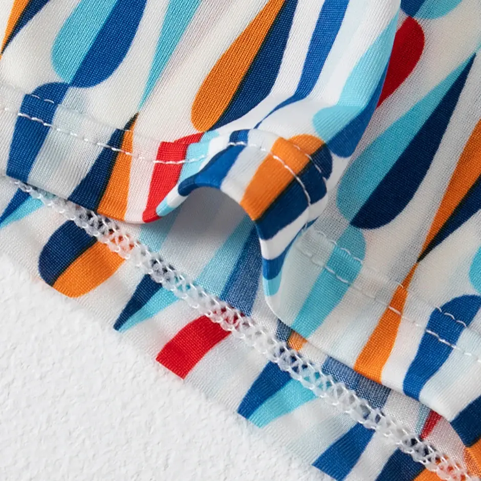 Boxer décontracté à motifs colorés pour hommes, sous-vêtements amples et confortables, surdimensionnés, taille élastique, 4/5 pièces — image 22
